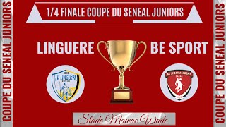 14 de finale Coupe du Sénégal juniors Linguère  Be sport [upl. by Toulon996]