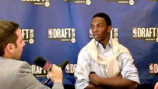 Hasheem Thabeet  2009 NBA Draft Media Day Interview [upl. by Boigie]