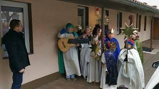 Sternsinger Entsendung beim Pfarrer Alexander Best [upl. by Nytsirc570]