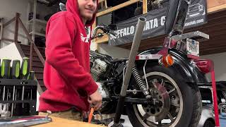 Harley sportster rocker box gasket change [upl. by Gilbart]