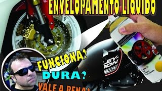 ENVELOPAMENTO LIQUIDO DUVIDAS MESTRE CUSTOM 11 [upl. by Akinahc999]