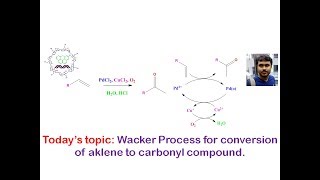 Wacker process for conversion of ethylene to acetaldehyde [upl. by Leiba]