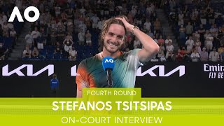 Stefanos Tsitsipas OnCourt Interview 4R  Australian Open 2022 [upl. by O'Malley]