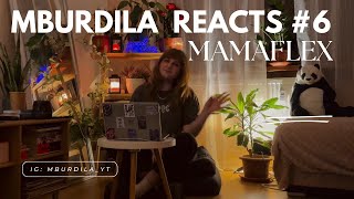 Mburdila reacts 6  Mamaflex  OOM  500 რეაქცია [upl. by Kaule]