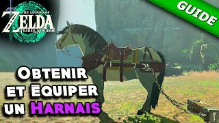 Comment obtenir et équiper un Harnais pour les Chariots à son Cheval  Zelda Tears Of The Kingdom [upl. by Stortz]