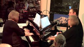 Beethoven  Eroica Symphony 1st movement  2 pianos 8 hands [upl. by Ydnec]