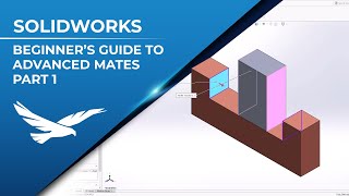 SOLIDWORKS  Beginners Guide to Advanced Mates Part 1 [upl. by Alyad]