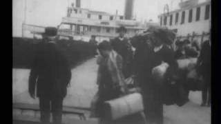 Arrival of immigrants Ellis Island [upl. by Nauht]