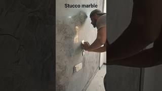 stucco marble all painting design Asian paints black colour [upl. by Valerio]