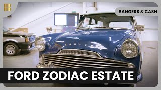 Rare 1962 Ford Zodiac Estate  Bangers amp Cash  S04 EP08  Car Show [upl. by Atteuqal904]