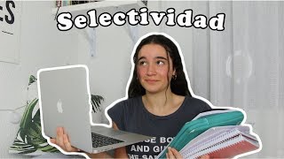 Como prepararse para SELECTIVIDAD  Organización experiencia y consejos [upl. by Shah]