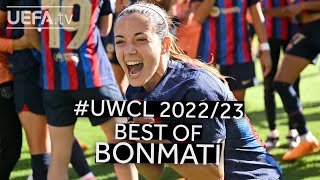 BEST OF Aitana Bonmatí  UWCL 202223 [upl. by Eelarual489]