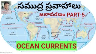 The Hydrosphere PART5OCEAN CURRENTS9th Class SocialTeluguDSCTETSreedhar Raju [upl. by Dunaville]