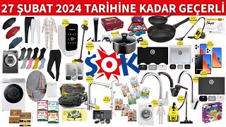 ŞOKTA BU HAFTA  ŞOK AKTÜEL ÜRÜNLERİ  27 ŞUBAT 2024’E KADAR  ŞOK İNDİRİM  Şok Market Kampanyaları [upl. by Emelin]