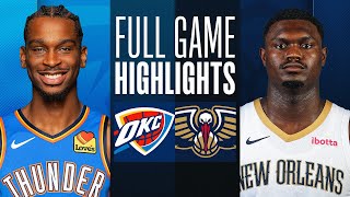 THUNDER at PELICANS  FULL GAME HIGHLIGHTS  March 26 2024 [upl. by Aciras768]