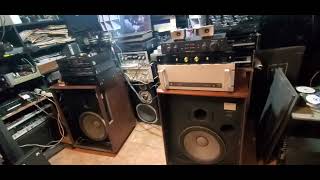 JBL L 200 amp PRE NAKAMICHI 410 amp POWER PERREAUX PMF 2150 HIEND AÑO 1982 GREG KIHN BAND quotJEOPARDYquot [upl. by Irrol975]