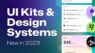 Better Than Material Design – New UI Kits amp Design Systems 2023 [upl. by Annawik]