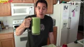 Green Protein Smoothie  BenjiManTV [upl. by Akcebar]