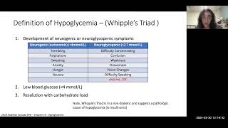 Prevention and Management of Hypoglycemia in a non diabetic [upl. by Ayirp]