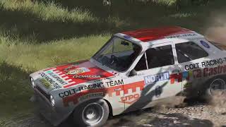 Assetto Corsa Rally new tire physics for gravel v095 Ford Escort MK1 [upl. by Campbell]