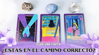 ¿Vas por el Camino Correcto Mensaje IMPORTANTE de tus Guías  Elige una Carta ✨ Tarot Interactivo [upl. by Ilesara]