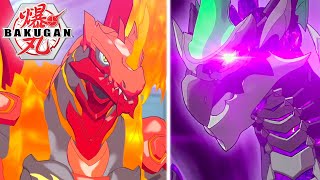 First Dragonoid vs Nillious Battle  Bakugan Evolutions  Anime amp Cartoons for Kids [upl. by Chang775]