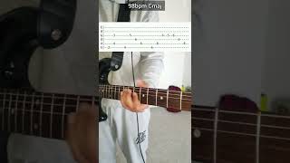 OVERRATED BLXST GUITAR LESSON TABS overrated blxst rapguitar howtoplayguitar guitarlesson [upl. by Tom313]