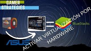 ACTIVAR VIRTUALIZACIÓN POR HARDWARE EN BLUESTACKSCON AMD RYZENASUS A320 MK 2021 [upl. by Abigail]