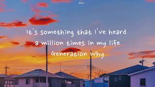 Generation why  Conan Gray Lyrics [upl. by Llekram]