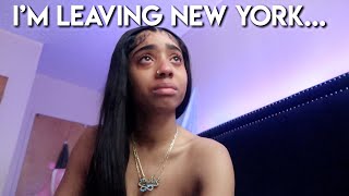 Vlog IM LEAVING NEW YORK My Last 48 Hours In NYC EMOTIONAL ft Unice Hair [upl. by Rafi]