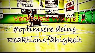 lektion Nr2 optimiere DEINE Reaktionsfähigkeit handballcoaching sebastianalthof torwart [upl. by Stauffer]