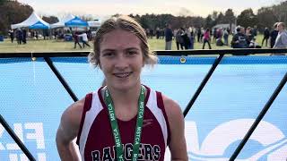 Regan Kittredge Westborough Winner 2023 Frank Mooney Large School Freshmen 3K 1142 [upl. by Merkley]