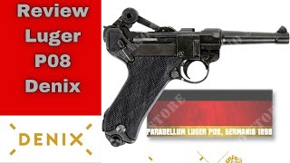 FR Review  présentation du Luger P08 Denix [upl. by Ynar607]