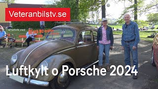 Tema Luftkylt o Porsche på Huskvarna Folkets Park 2024 [upl. by Hselin]