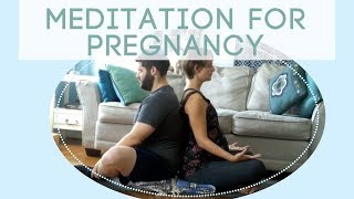 Pregnancy Meditation with a Partner  Birth Preparation Meditation [upl. by Wrightson]