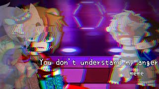 You dont understand my anger meme😢👌 FNAFsecurity beachglammike and cc is gregory au  twist [upl. by Nosloc219]