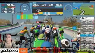 Zwift Racing League  Open AMERICAS EasternEastDiv 2 1126 1934 Mighty Metropolitan 1 Lap 20 km [upl. by Alleuqcaj421]