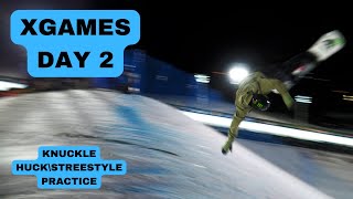 XGAMES 2024  DAY 2  KNUCKLE HUCK\STREETSTYLE PRACTICE [upl. by Derinna356]