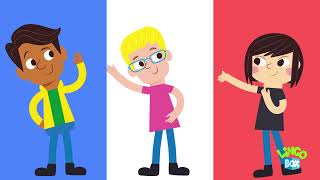 French Say your name song  Tu tappelles comment Je mappelle French song French songs for kids [upl. by Reivaxe]