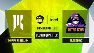 Dota2  Shopify Rebellion vs TiltedBoys  Game 2  ESL One Birmingham 2024  CQ  NA [upl. by Ayaj]