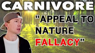 The “Appeal to Nature Fallacy” Argument carnivorediet [upl. by Sicnarf]