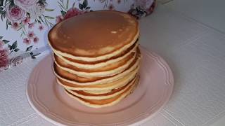 Najbolji recept za američke palačinke Mekani i vazdušasti svaki put  Fluffy American pancakes [upl. by Sivek]