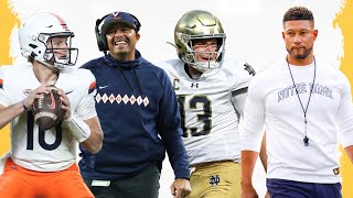 NOTRE DAME ☘️ VS VIRGINIA ⚔️ PREVIEW  Final thoughts observations and predictions [upl. by Airamalegna]