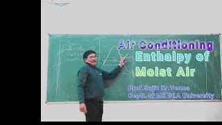 Moist air enthalpy total energy calculationmechanicalengineering airconditioning gate [upl. by Knoll166]