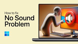 Windows 11  How To Fix No Sound Output Problem [upl. by Cl]