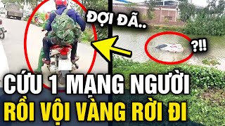 Trên đường XUẤT NGŨ về nhà 2 cha con CỨU MẠNG người phụ nữ rồi VỘI VÀNG RỜI ĐI  Tin 3 Phút [upl. by Geddes]