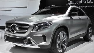 MercedesBenz GLA SUV Concept [upl. by Levina]