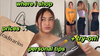 HUGE HAUL where i shop in the Philippines [upl. by Annai287]