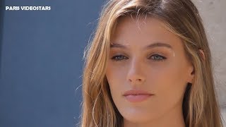 VIDEO Top model Madison HEADRICK attends Paris Fashion Week 1 july 2019 show Dundas [upl. by Lebasiram]