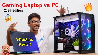 Gaming PC vs Gaming Laptop in 2024 Which is Best for You  😁 [upl. by Bunting]